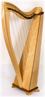Picture of Maple FH32 Celtic Harp