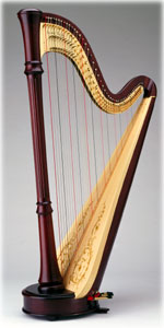 Picture of a Lyon & Healy Style 85CG Harp