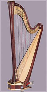 Picture of an Arion SG Harp by Salvi